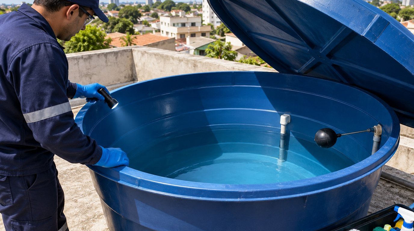Caixa d'Água Abastecida em Cabo Frio‑RJ