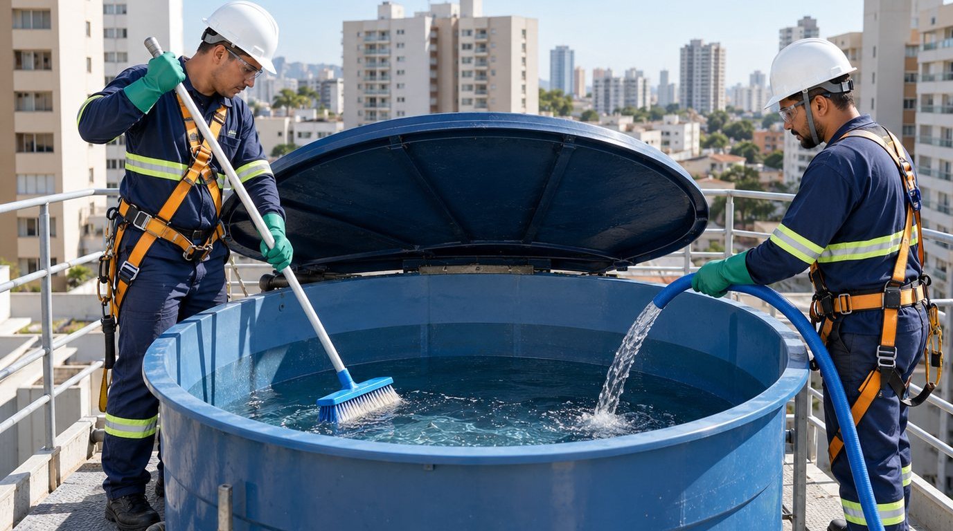 Reservatório de Condomínio em Cabo Frio‑RJ